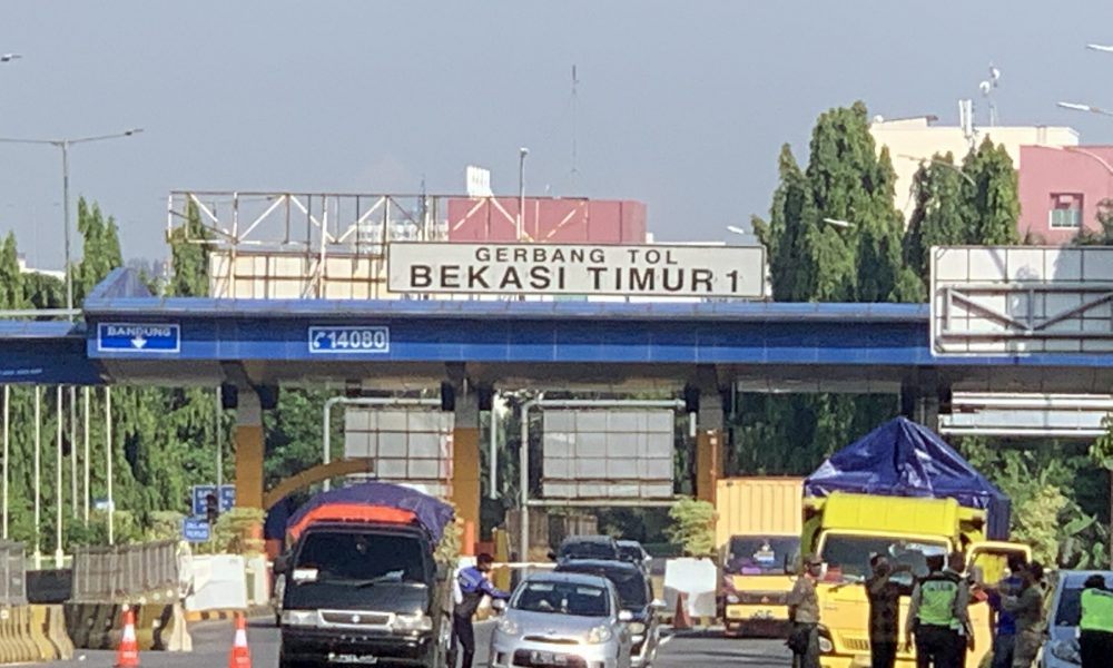 Pelanggar PSBB Bekasi Diberikan Blanko Teguran